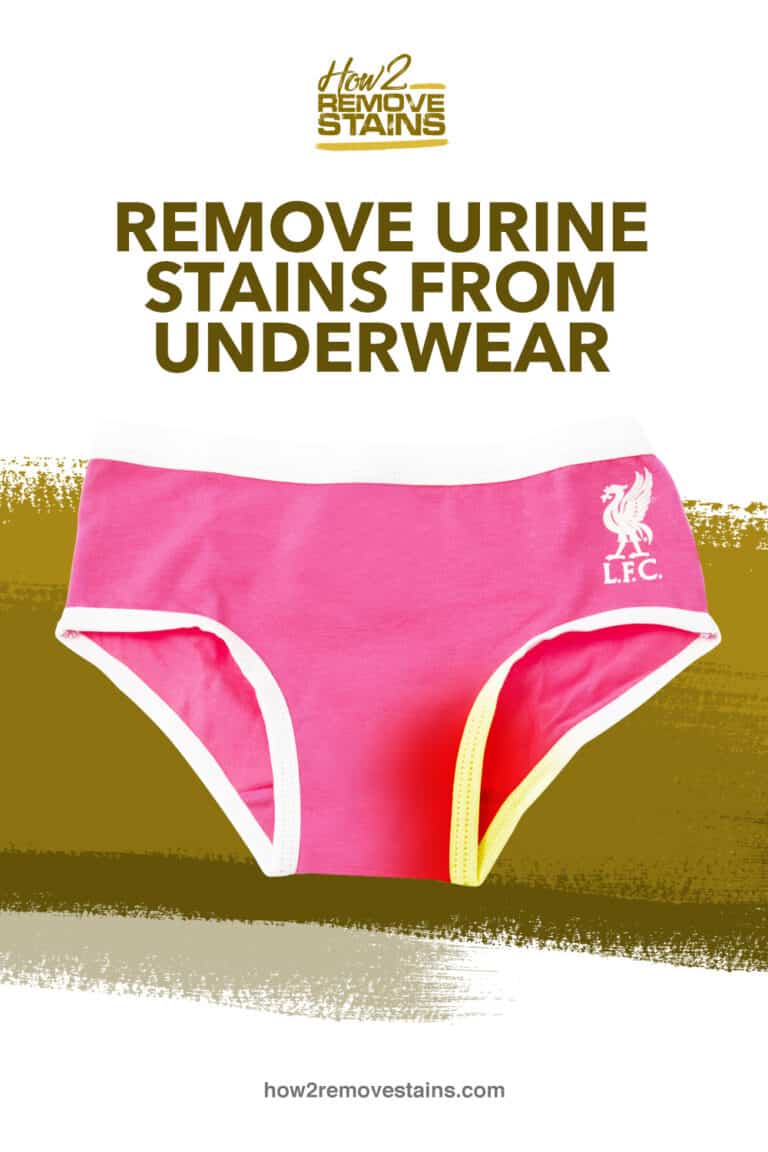 How To Remove Urine Stains From Underwear Video [ Detailed Answer ]