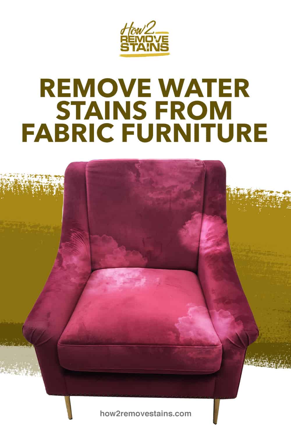 How to remove water stains from fabric furniture [ Detailed Answer ]