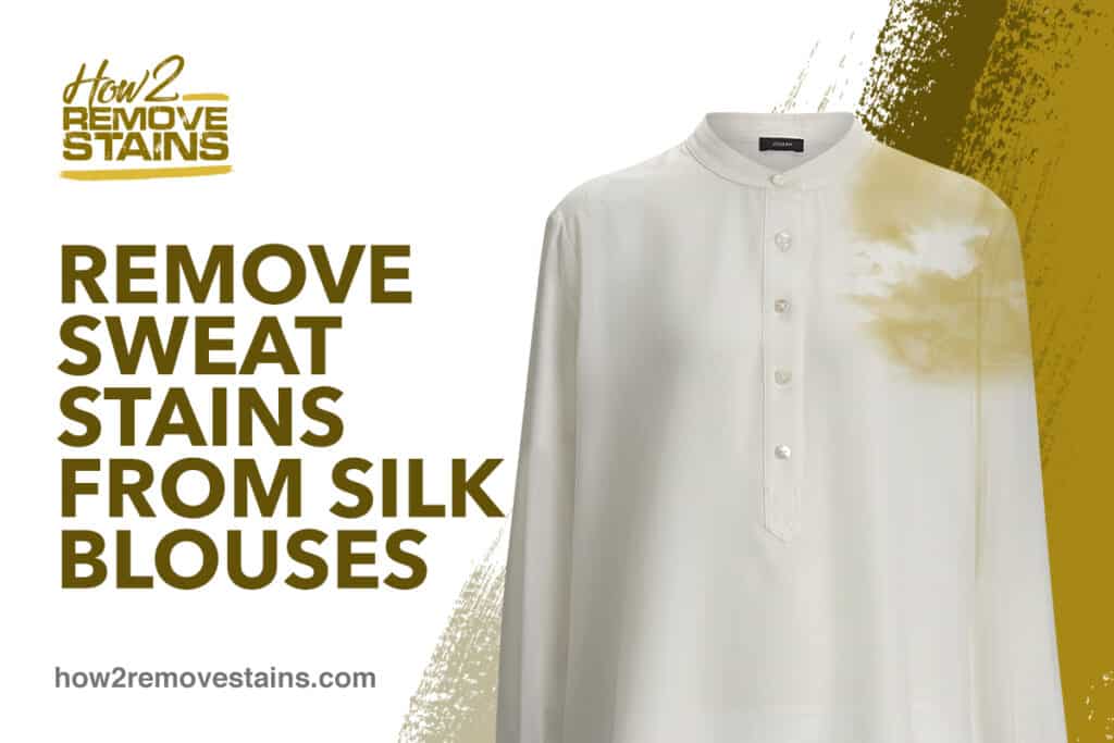 remove stains from silk