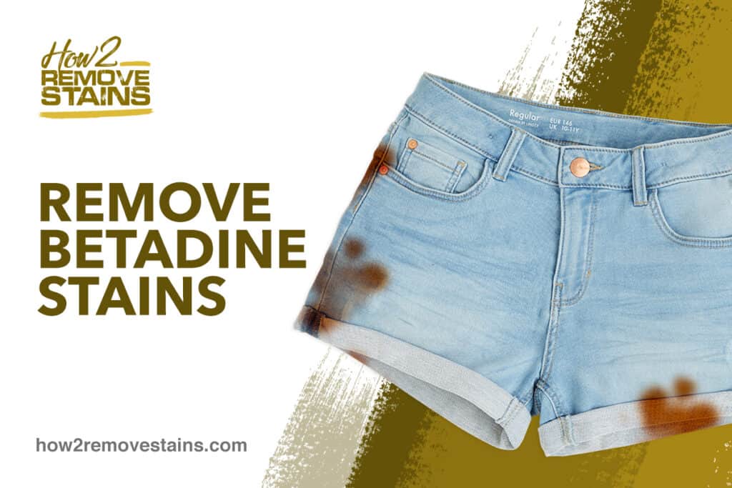 stains betadine manchas iodine stain