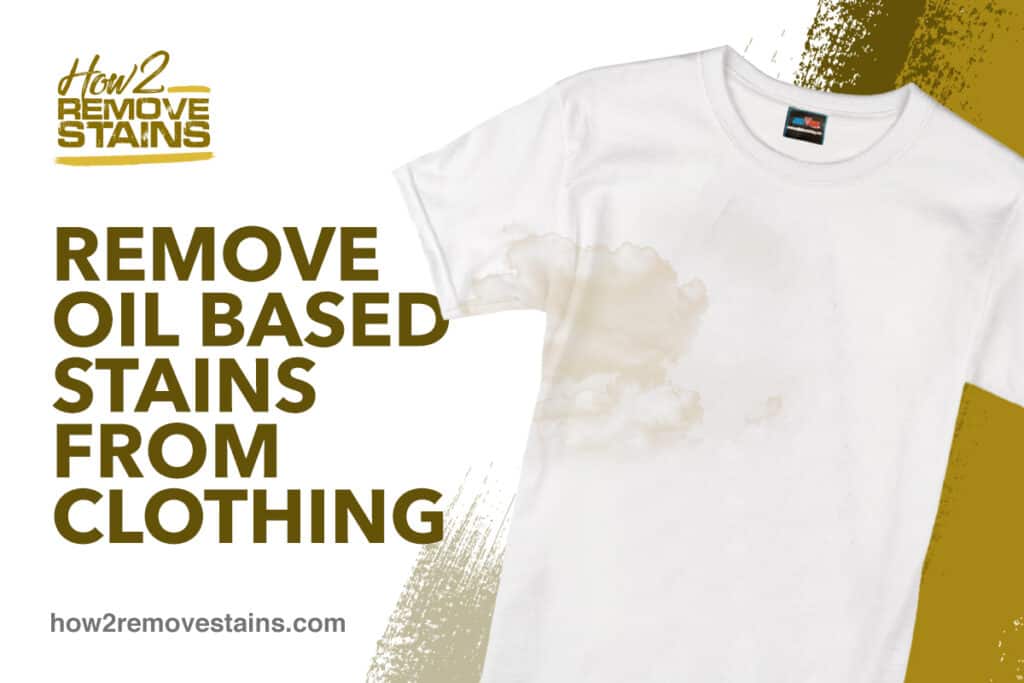 How to remove oil stains on shirt