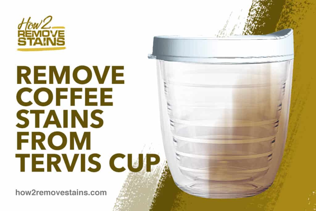 How to remove coffee stains from Tervis cup [ Detailed Answer ]