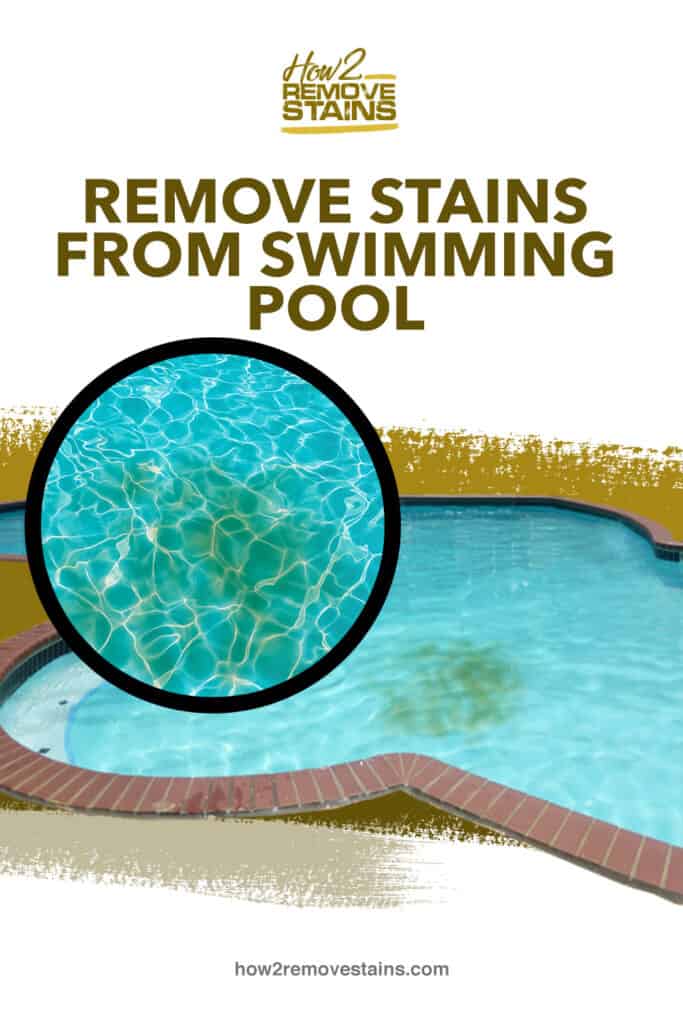 How to remove stains from a swimming pool How2RemoveStains