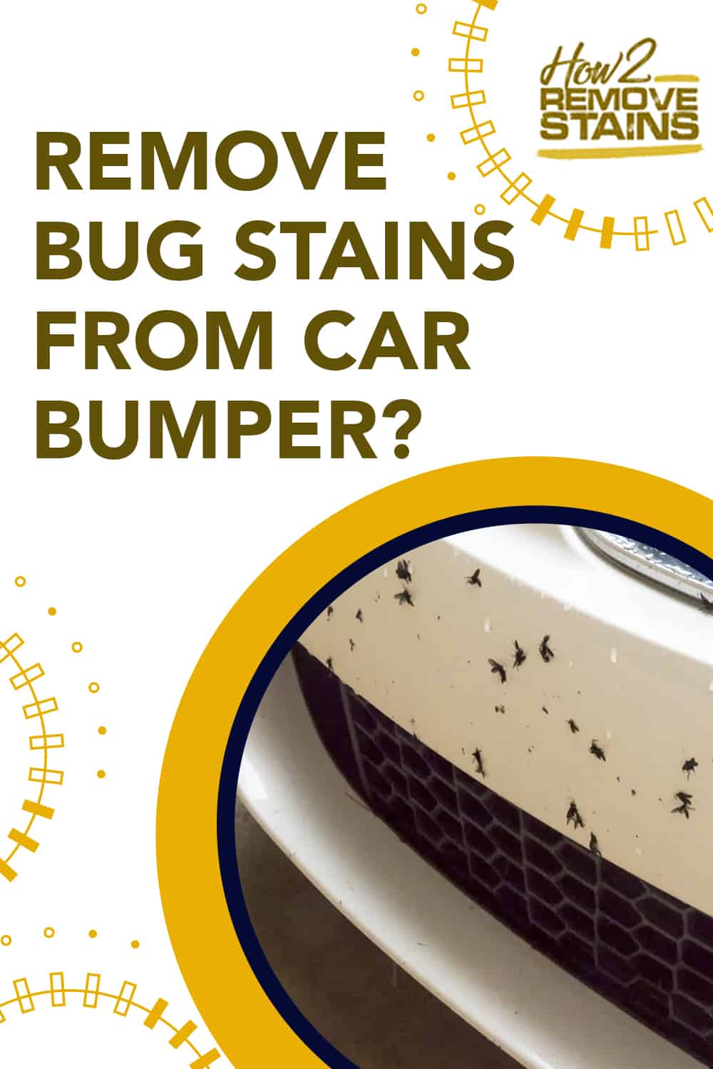 How to remove bug stains from a car bumper [ Detailed Answer ]