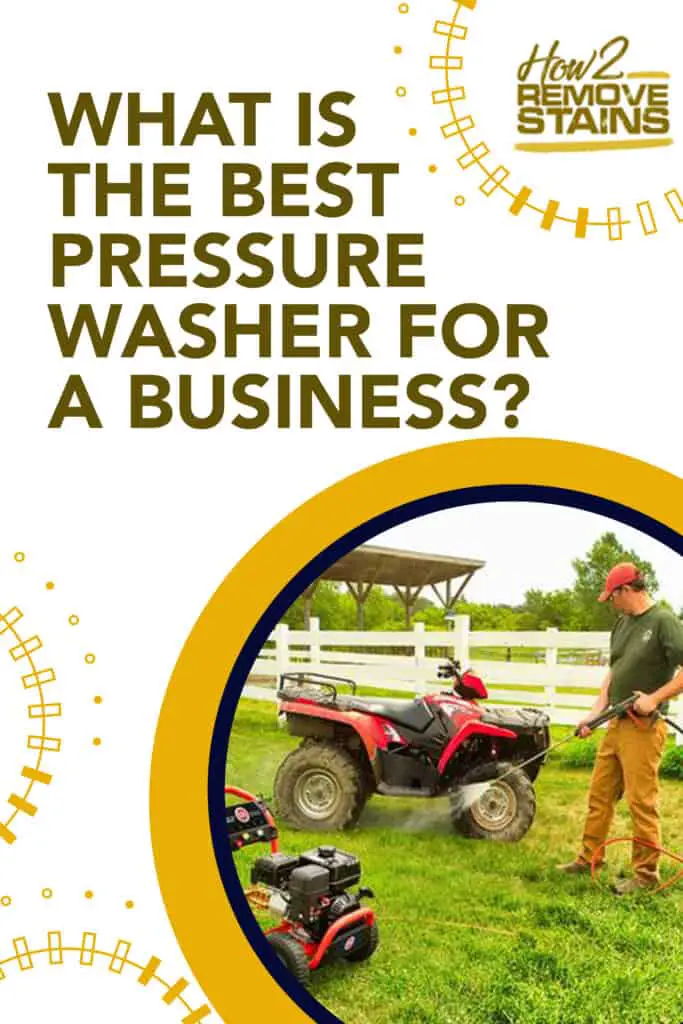 what is the best pressure washer for a business