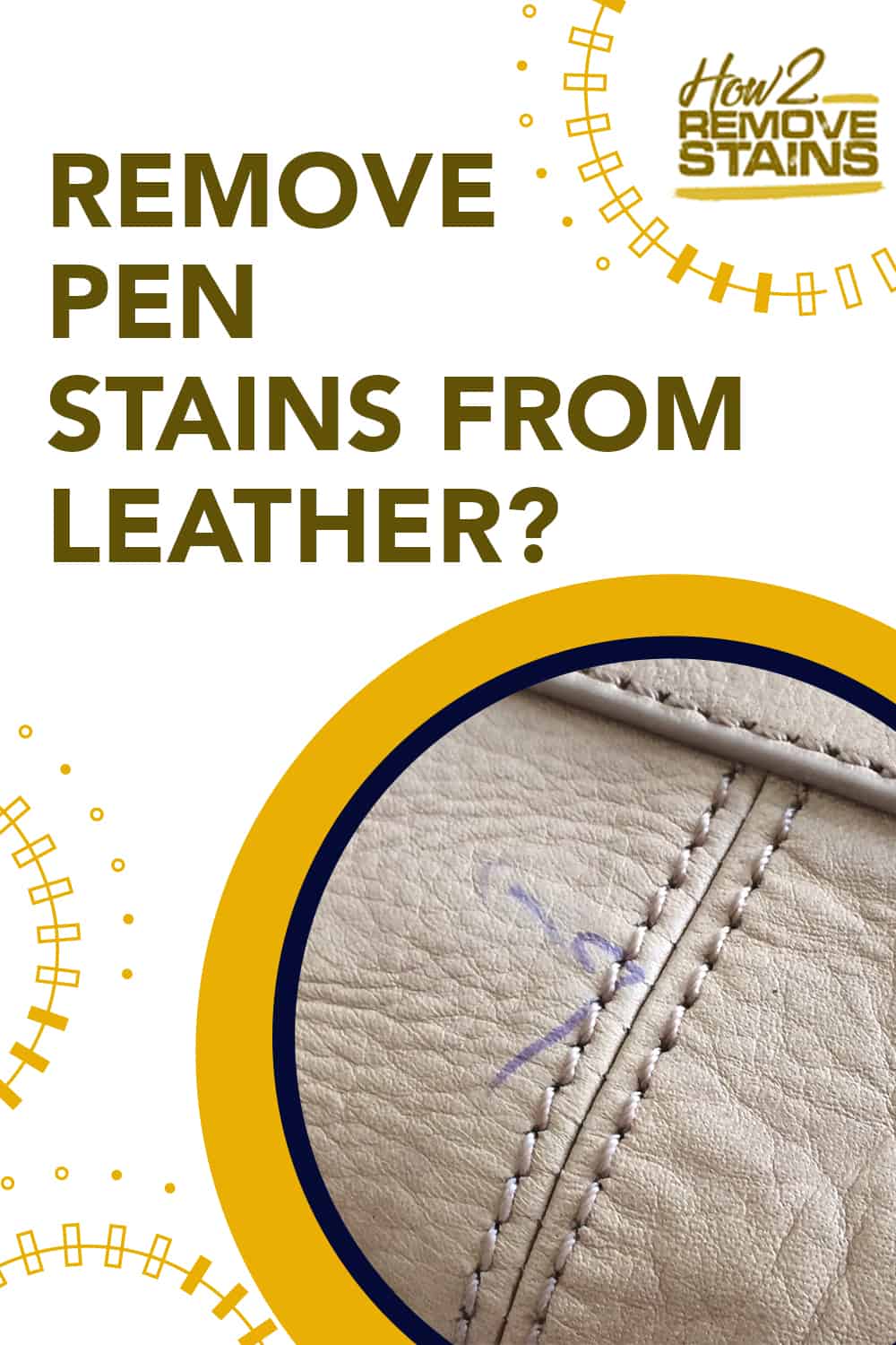 How to remove pen stains from leather [ Detailed Answer ]